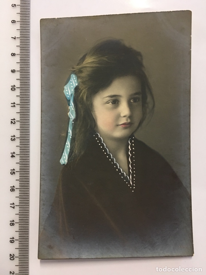 Postales: POSTAL ROM&Aacute;NTICA. NI&Ntilde;A. H. 1900? - Foto 1