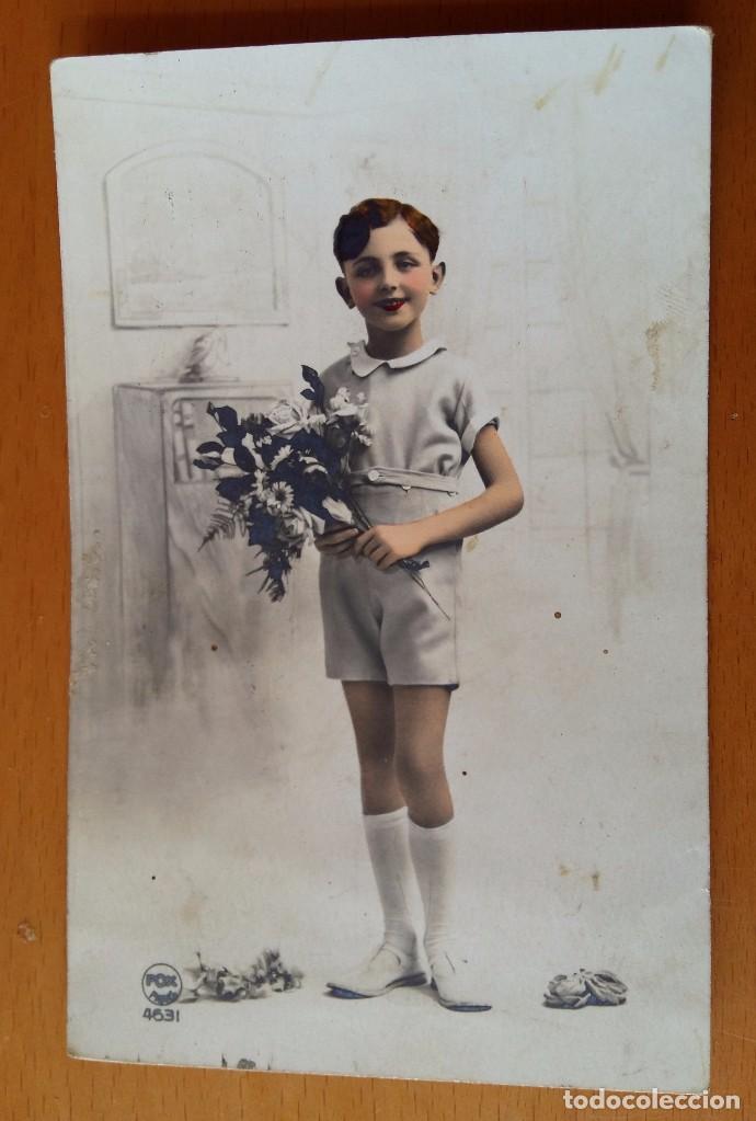 Postales: Postal escrita y circulada, sin sellos - Foto 1