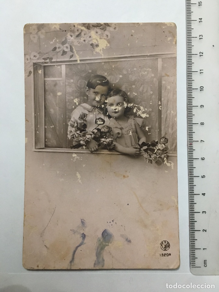 Postales: POSTAL ROM&Aacute;NTICA. A&Ntilde;O 1937 - Foto 1