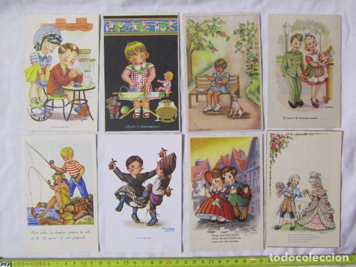 Postales: 28 postales antiguas de ni&ntilde;os - Foto 6