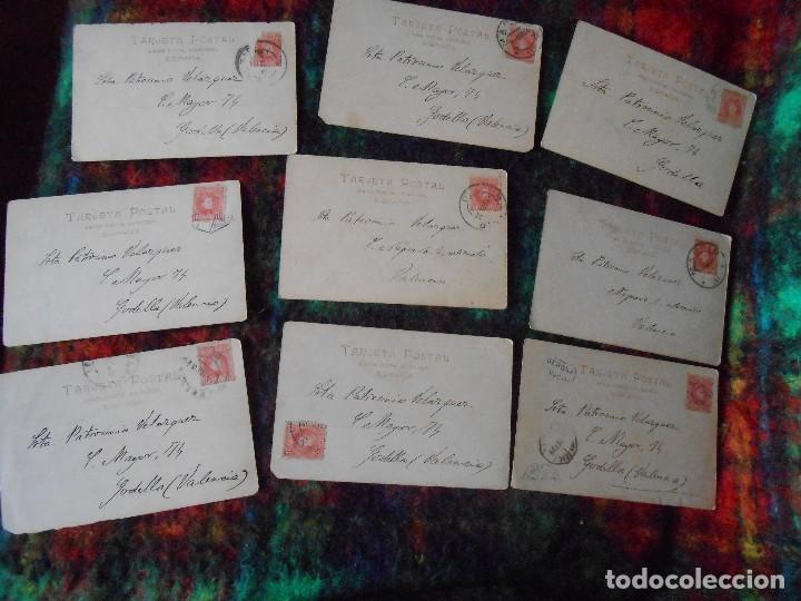 Postales: Serie de 9 POSTALES  -Escritas a&ntilde;o 1905 - Foto 6