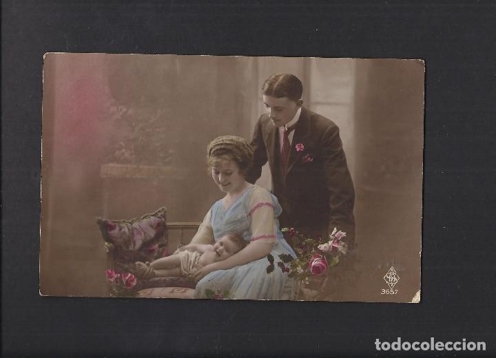 Postales: Postal familiar. 1917 - Foto 1