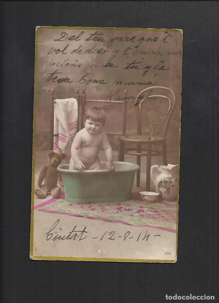Postales: Postal ni&ntilde;o. Ciruclada 1914 - Foto 1