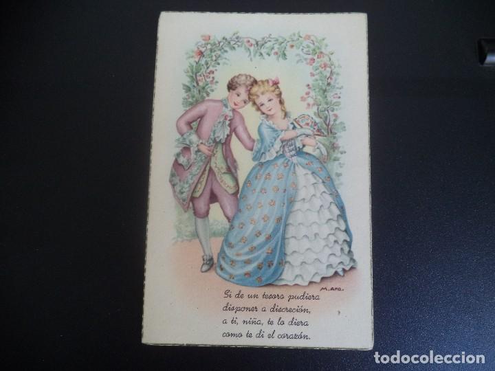 Postales: Bonita postal dibujada de ni&ntilde;os. - Foto 1