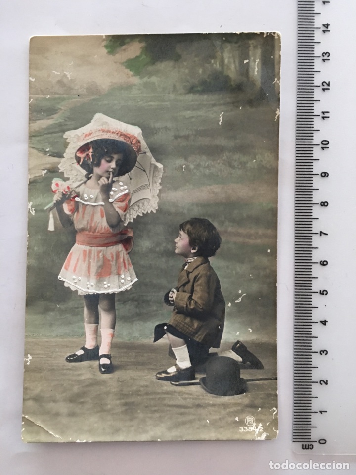 Postales: POSTAL ROM&Aacute;NTICA. PRH. H. 1910? - Foto 1