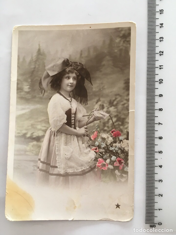Postales: POSTAL ROM&Aacute;NTICA. ETOILE. H. 1900? - Foto 1