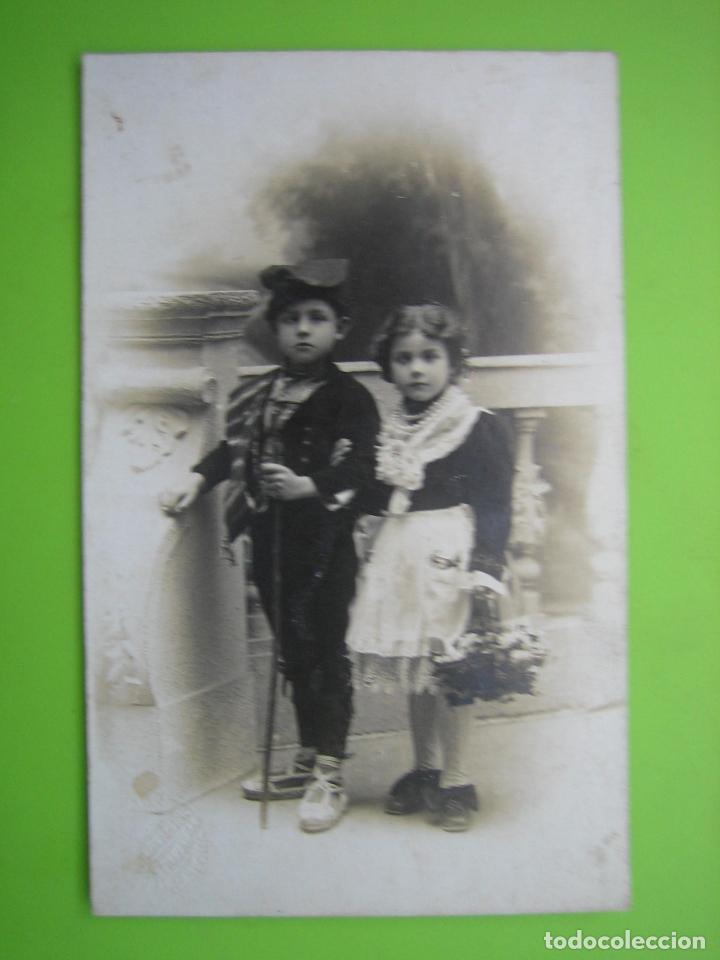 Postales: Antigua postal de ni&ntilde;os - Foto 1