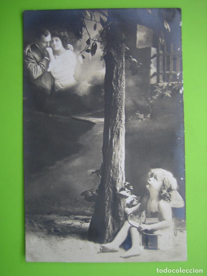 Postales: Antigua postal de ni&ntilde;os - Foto 1