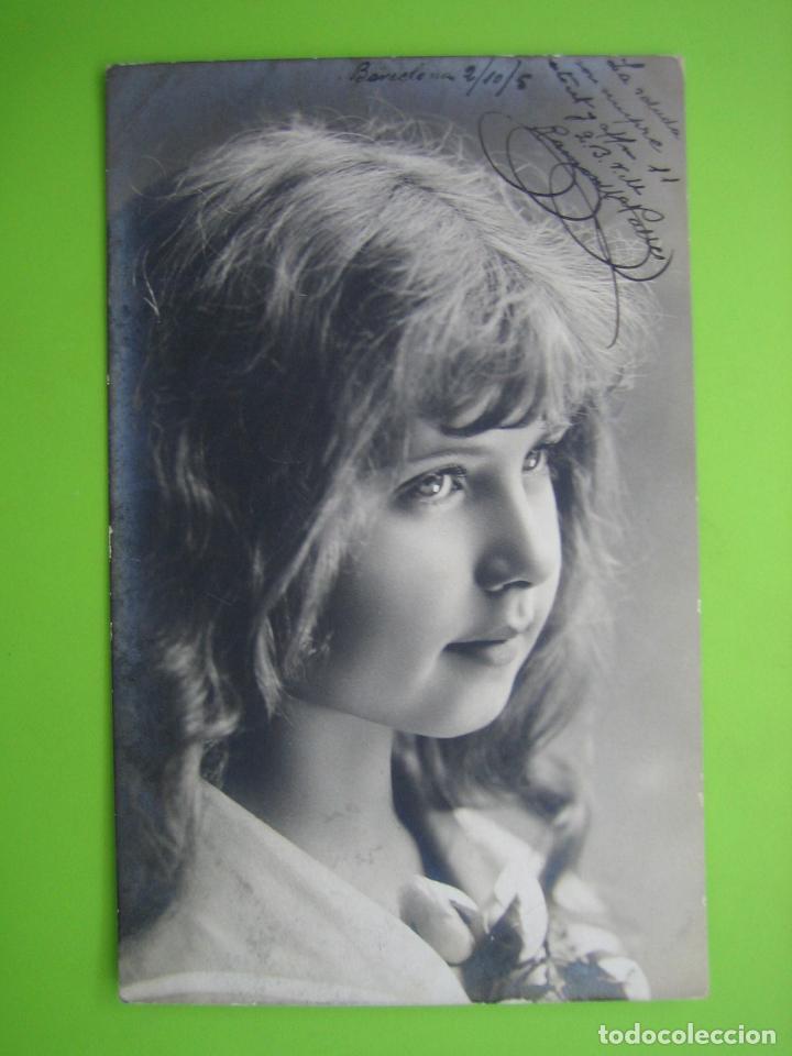 Postales: Antigua postal de ni&ntilde;os - Foto 1