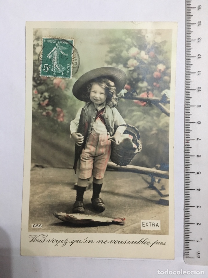 Postales: POSTAL ROM&Aacute;NTICA. EXTRA. 635. H. 1920? - Foto 1