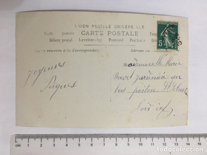 Postales: POSTAL ROM&Aacute;NTICA. 274. H. 1820? - Foto 2