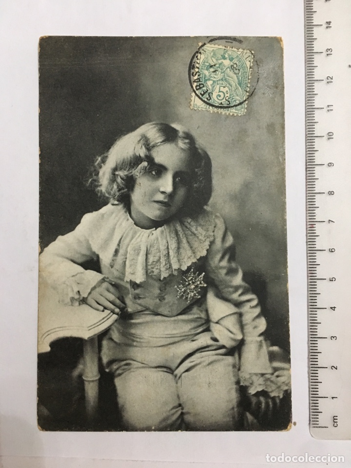 Postales: POSTAL ROM&Aacute;NTICA. H. 1900? - Foto 1
