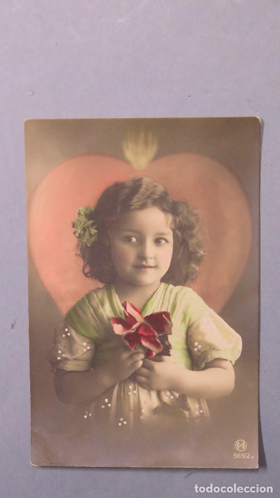 Postales: POSTAL COLOREADA. NILA. LL. 569/2A - Foto 1