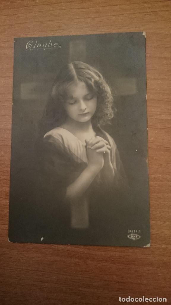 Postales: POSTAL NI&Ntilde;A. GLAUBE SIN CIRCULAR - Foto 1