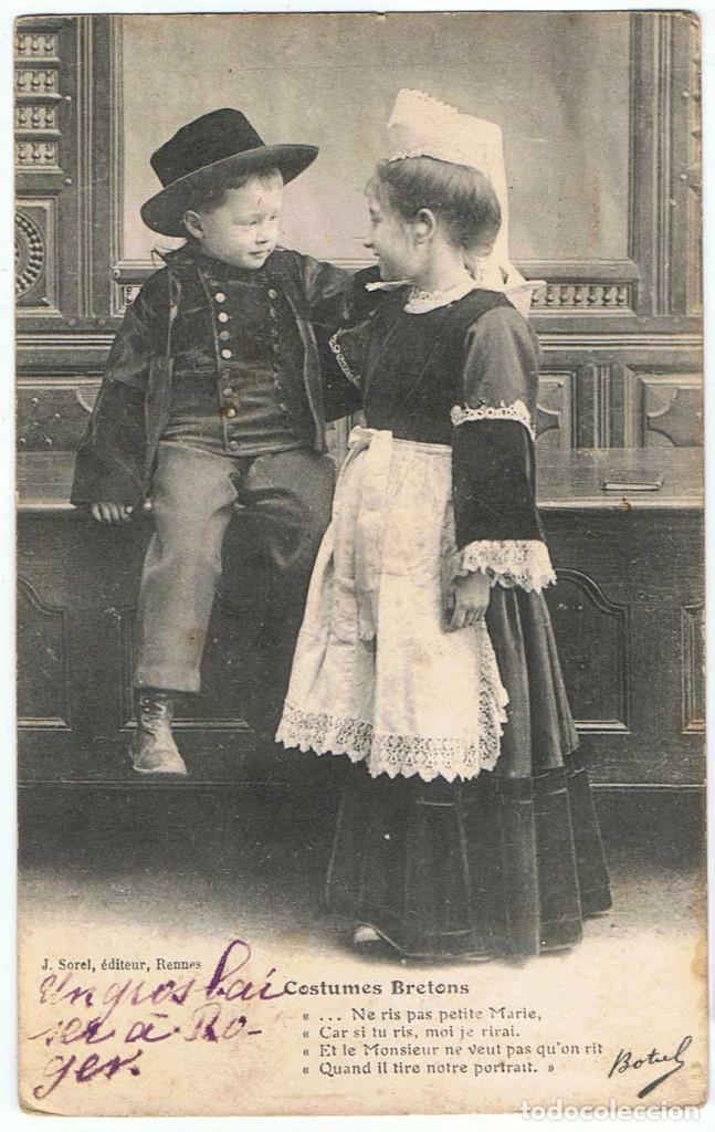 Postales: Postal Costumes Bretons - Foto 1