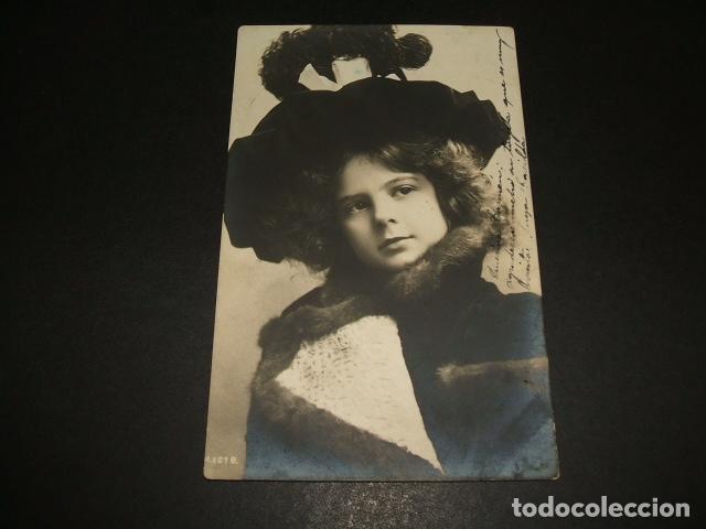 Postales: NI&Ntilde;A ELEGANTE POSTAL ANTIGUA - Foto 1