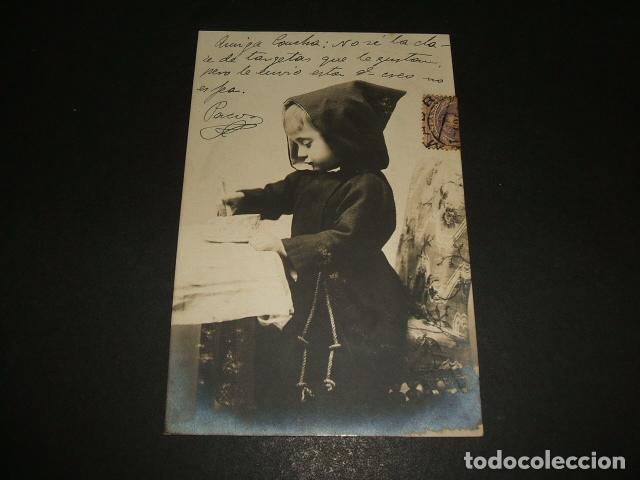 Postales: NI&Ntilde;O MONJE POSTAL 1902 - Foto 1
