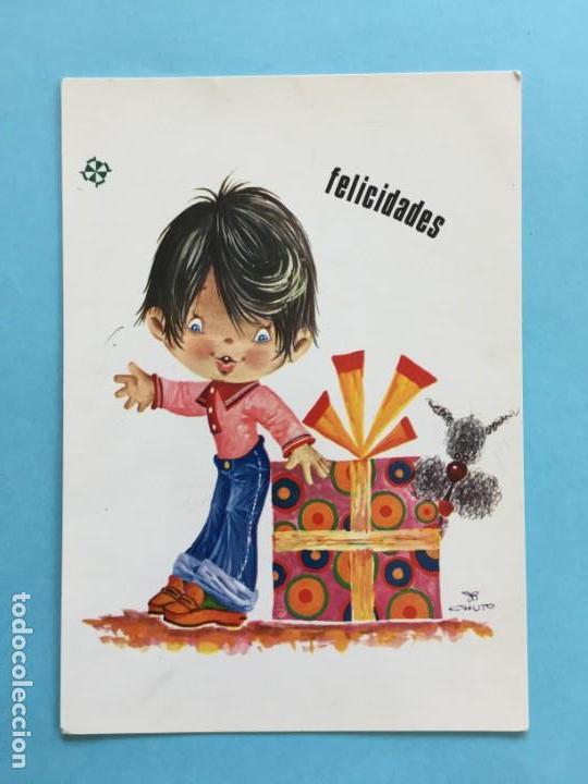 Postales: POSTAL INFANTIL DE CUMPLEA&Ntilde;OS _LEY191 - Foto 1