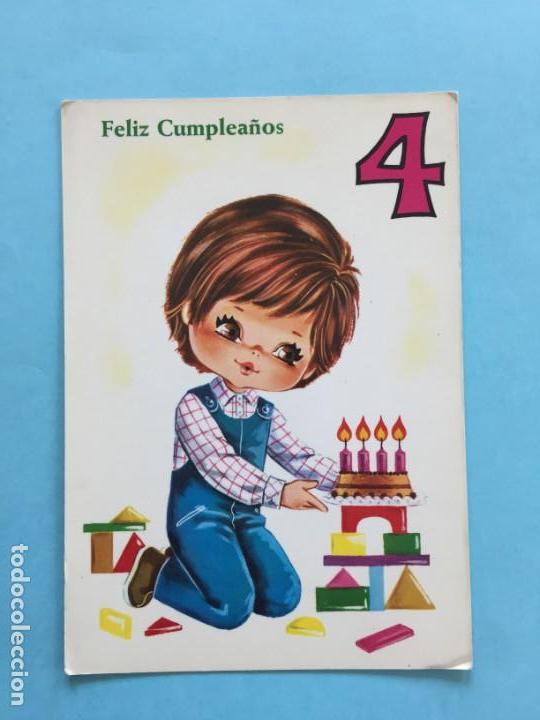 Postales: POSTAL INFANTIL DE CUMPLEA&Ntilde;OS _LEY194 - Foto 1