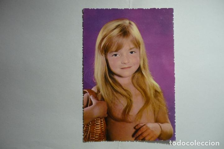 Postales: postal ni&ntilde;a.-escrita - Foto 1