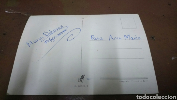 Postales: Postal mu&ntilde;eca. BV. Escrita - Foto 2