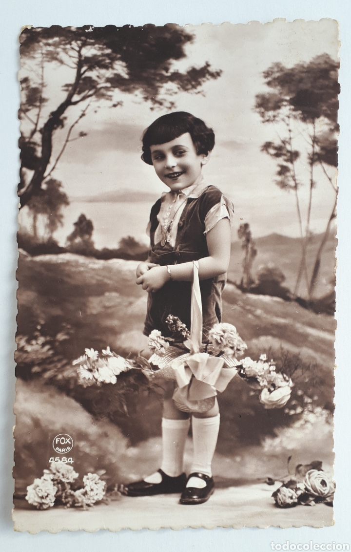 Postales: Postal infantil. 1932 - Foto 1