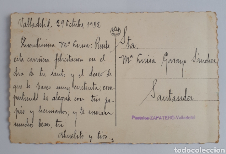 Postales: Postal infantil. 1932 - Foto 2