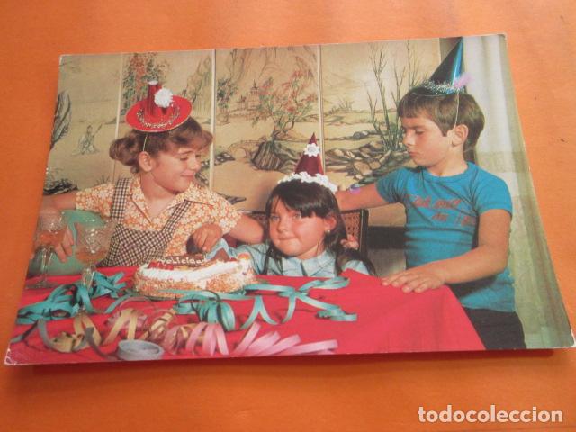 Postales: NI&Ntilde;OS EN CUMPLEA&Ntilde;OS - NO CIRCULADA - - Foto 1