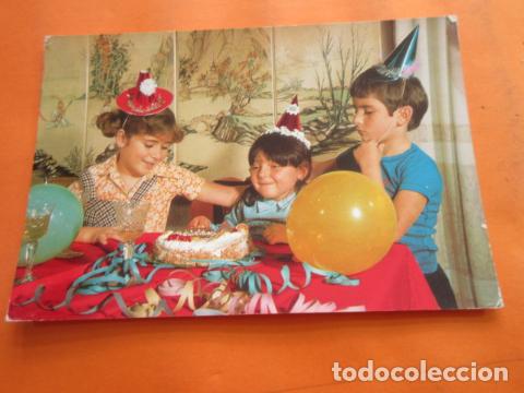 Postales: NI&Ntilde;OS EN CUMPLEA&Ntilde;OS - NO CIRCULADA - - Foto 1