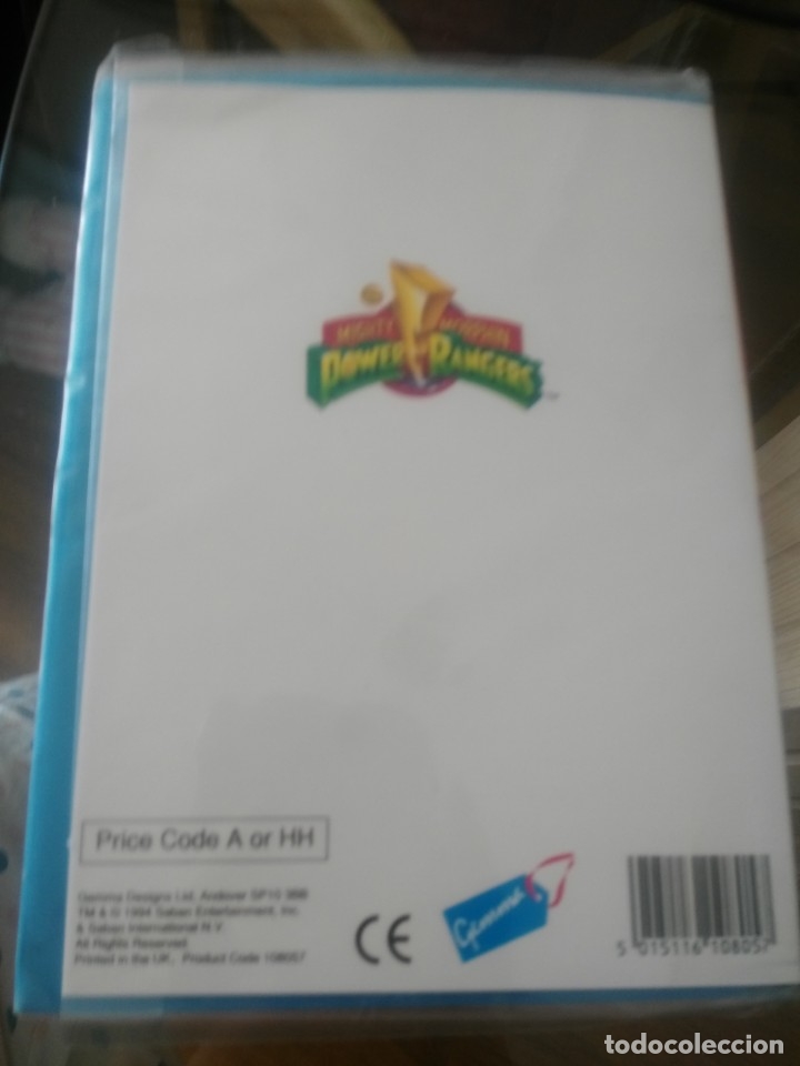 Postales: Power rangers postal y chapa - Foto 2