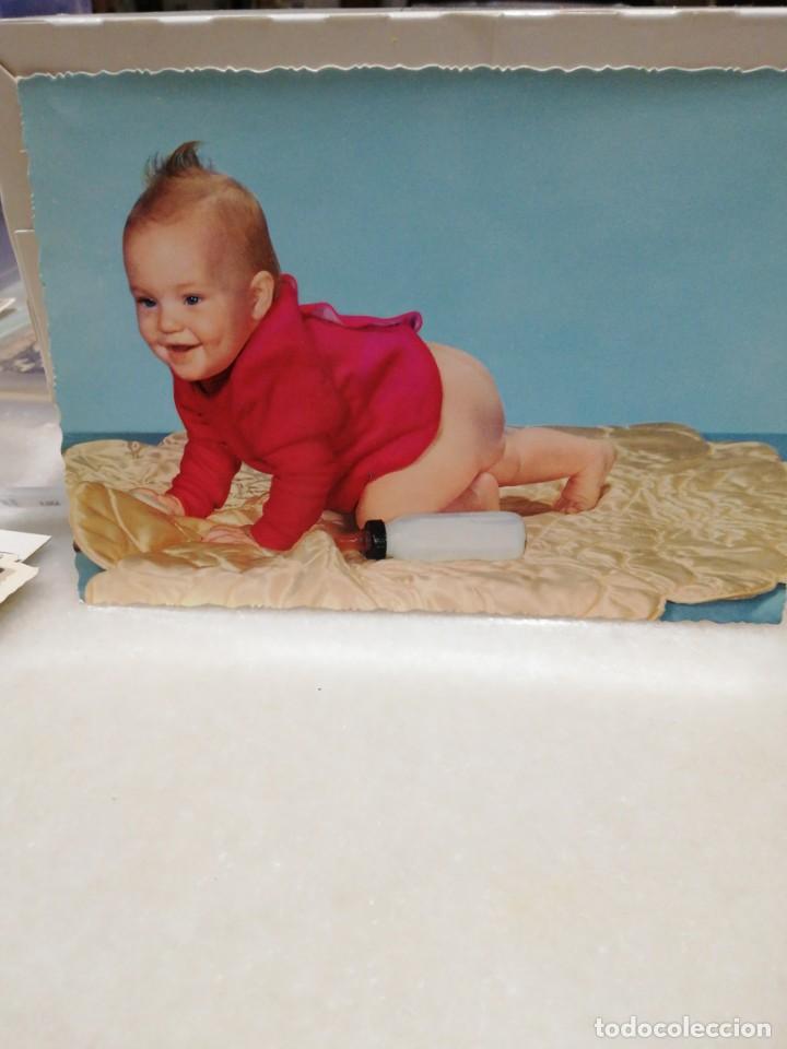 Postales: Bebe con biberon. - Foto 1