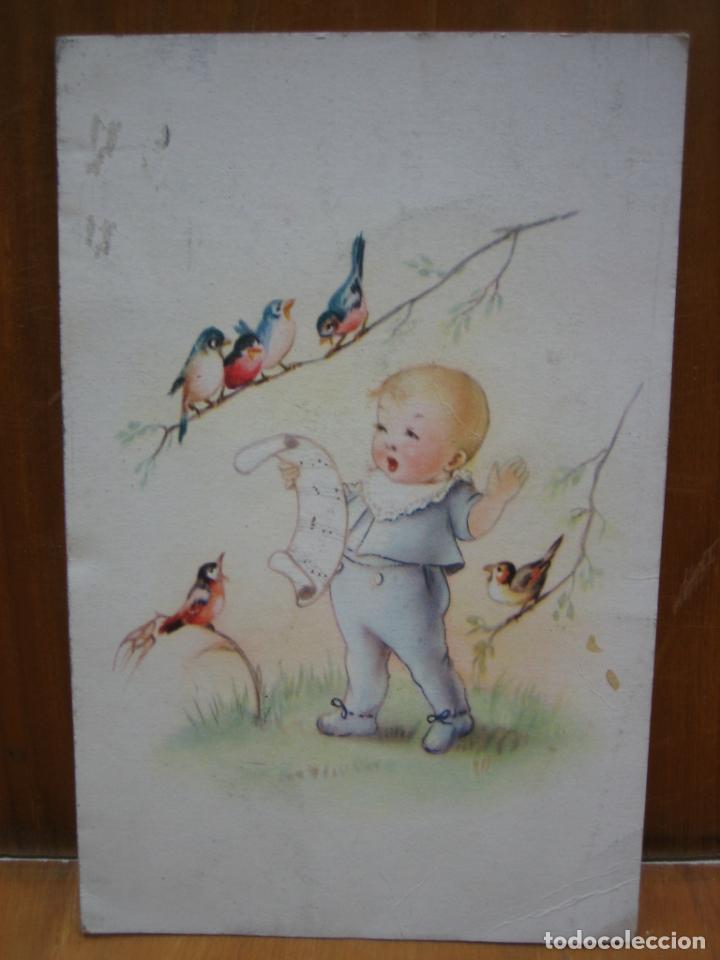 Postales: Postal de ni&ntilde;os - Foto 1