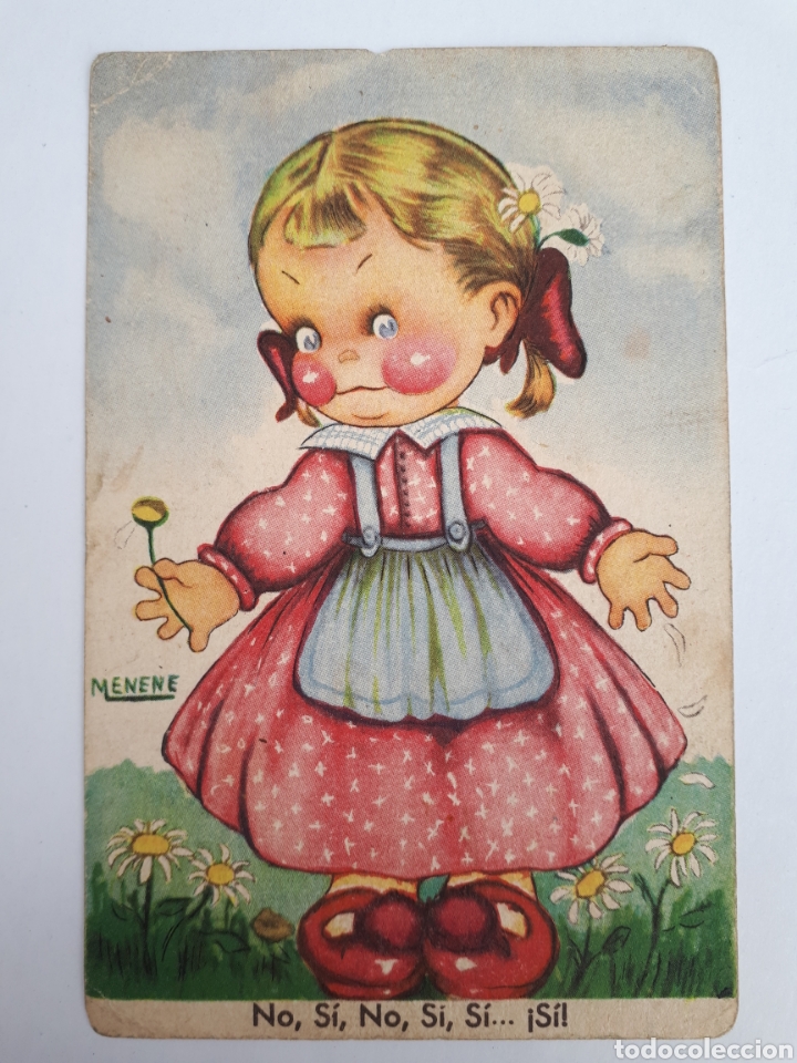Postales: Postal infantil. A&ntilde;os 50s. - Foto 1