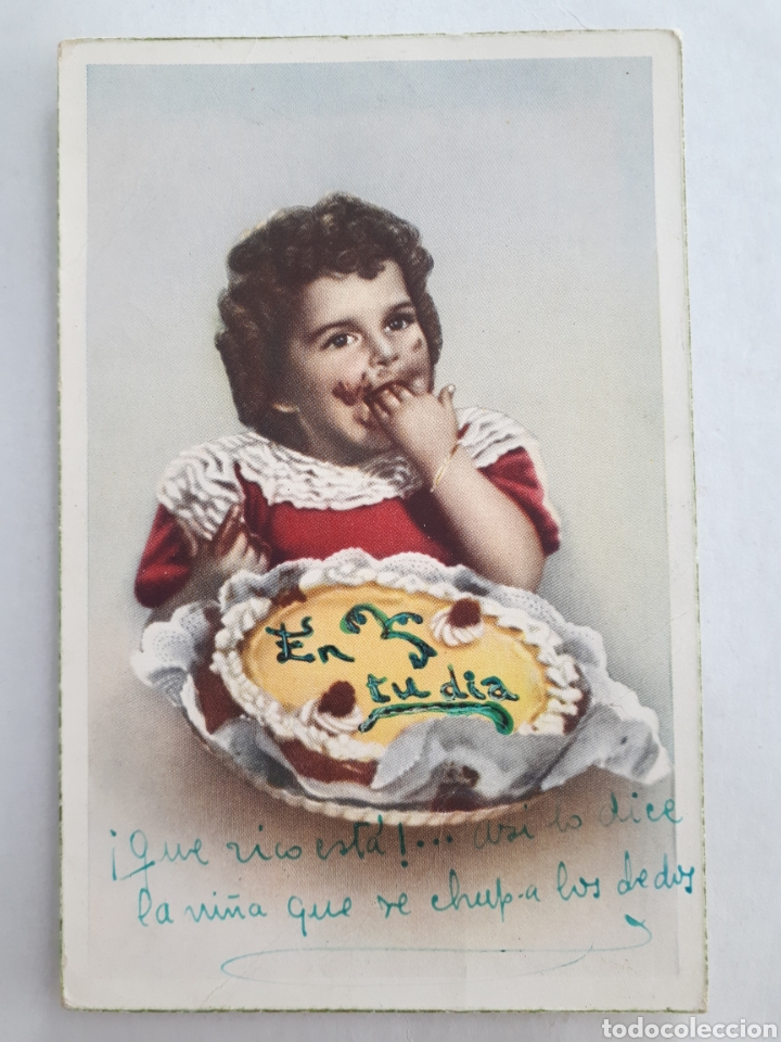 Postales: Postal infantil. A&ntilde;os 50s. - Foto 1