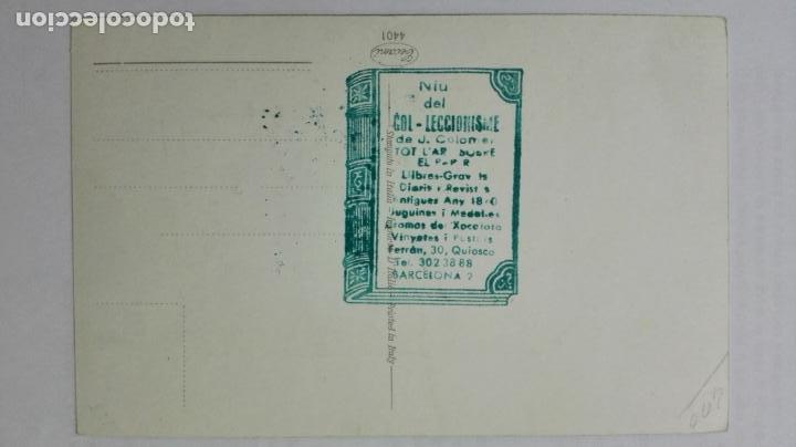 Postales: POSTAL COLOREADA CON DORADOS - Foto 2