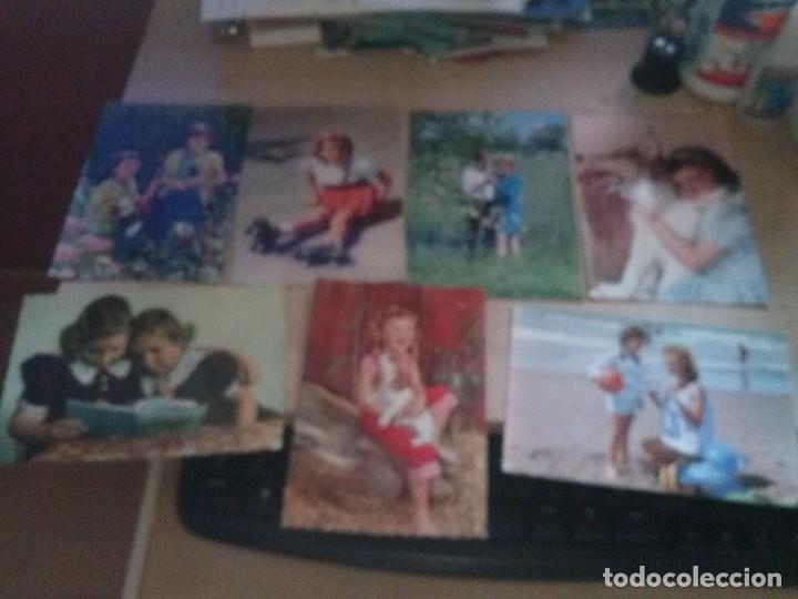 Postales: lote de 7 postales a&ntilde;os 60 - Foto 1