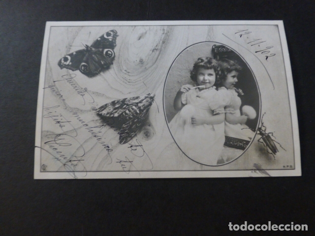 Postales: NI&Ntilde;A CON CEPILLO DE DIENTES POSTAL - Foto 1