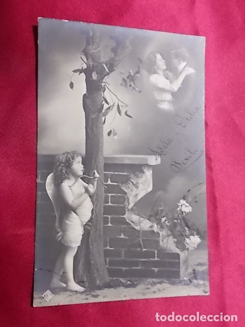 Postales: ANTIGUA POSTAL CUPIDO. - Foto 1