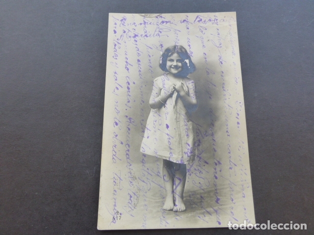 Postales: NI&Ntilde;A SONRIENTE POSTAL - Foto 1