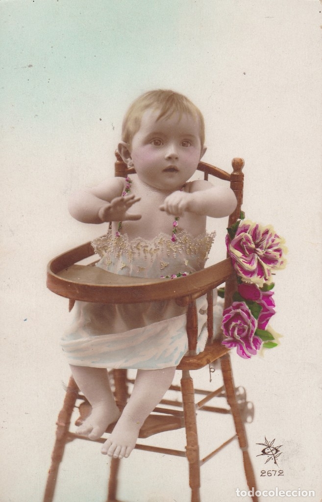 Postales: Postal ni&ntilde;o escrita - Foto 1