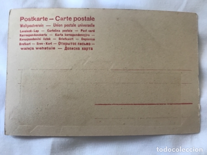 Postales: ANTIGUA POSTAL GRABADO NI&Ntilde;A - Foto 3