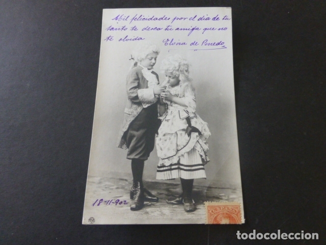 Postales: NI&Ntilde;OS ELEGANTES POSTAL - Foto 1