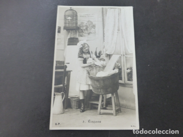 Postales: NI&Ntilde;A PLANCHADORA POSTAL - Foto 1
