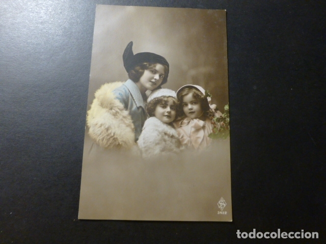 Postales: NI&Ntilde;AS ELEGANTES CON SU MADRE POSTAL - Foto 1