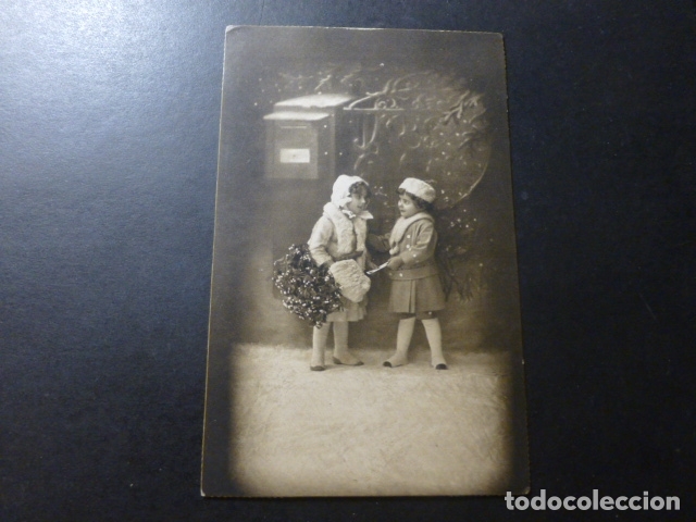 Postales: NI&Ntilde;OS EN INVIERNO POSTAL - Foto 1
