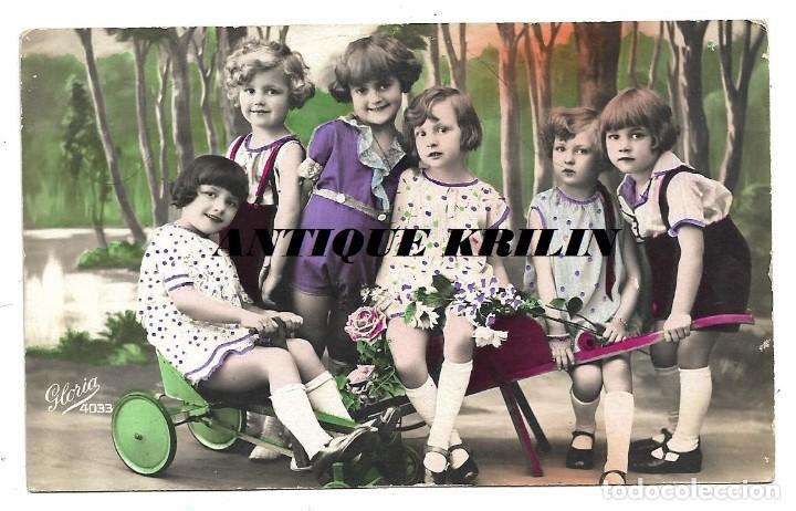Postales: POSTAL DE NI&Ntilde;OS EDICIONES GLORIA N&ordm; 4033 - Foto 1