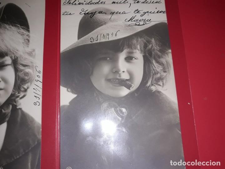 Postales: Serie Completa  3 postales  Fechada 1906 - Foto 3