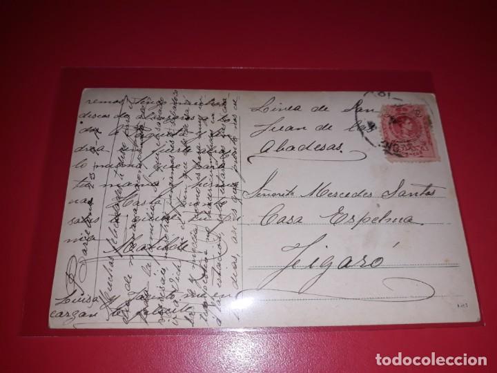 Postales: Postal principios de 1900 Escrita y Sellada - Foto 2