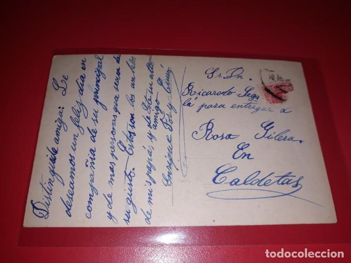 Postales: Postal Principios de 1900  Escrita y Sellada - Foto 2