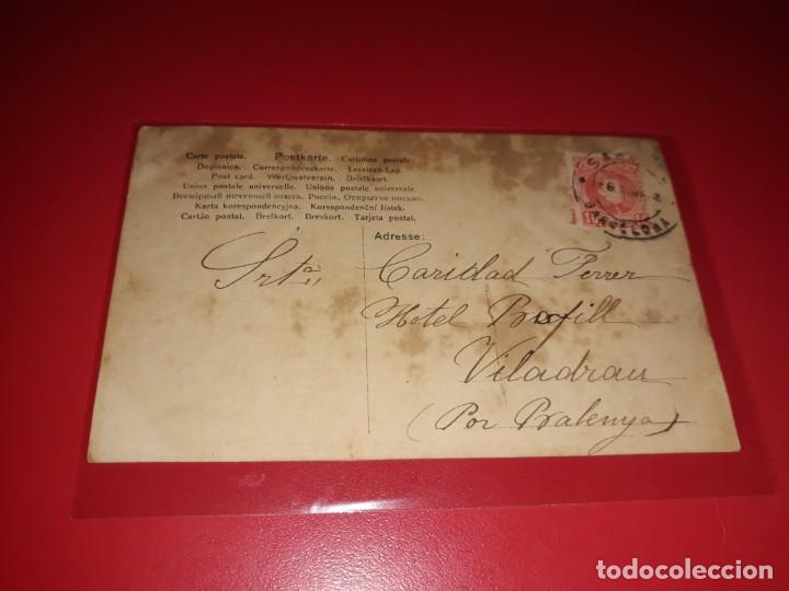 Postales: Postal Principios de 1900  Escrita y Sellada - Foto 2